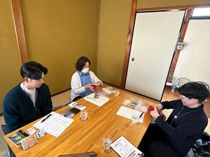 お茶会ワークの様子