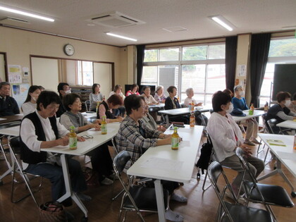 修立地区公民館　シニア向け片付け講座