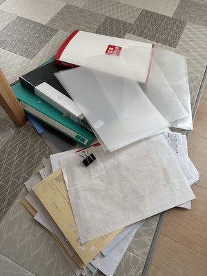 不要になったファイル